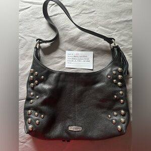 Harley-Davidson Black Shoulder Bag Sleek Design